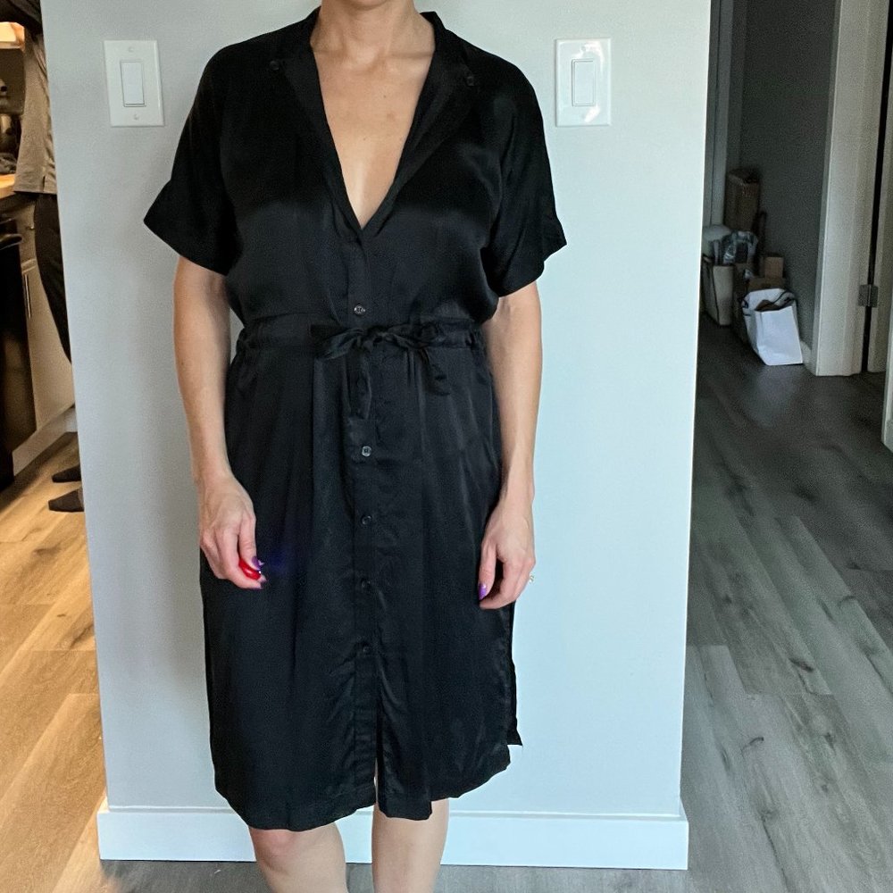 Henrik Vibskov Silk Button-Up Dress